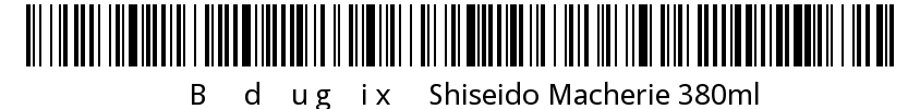 Bộ dầu gội xả Shiseido Macherie 380ml