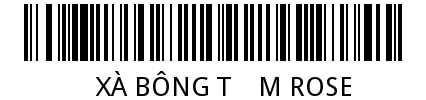 XÀ BÔNG TẮM ROSE