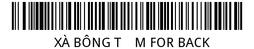 XÀ BÔNG TẮM FOR BACK