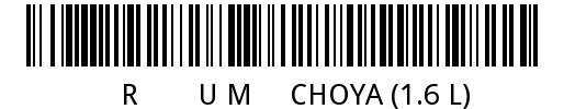RƯỢU MƠ CHOYA (1.6 L)