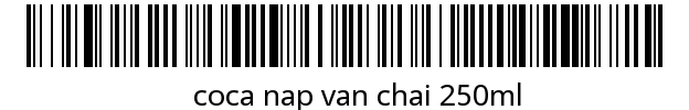 coca nap van chai 250ml