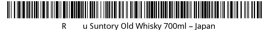 Rượu Suntory Old Whisky 700ml – Japan