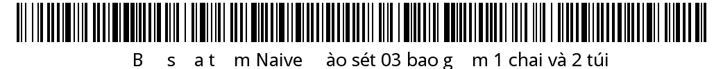 Bộ sữa tắm Naive đào sét 03 bao gồm 1 chai và 2 túi